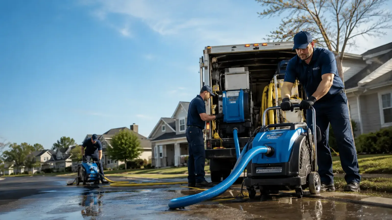 Flood Damage Cleanup in Daggett, MI